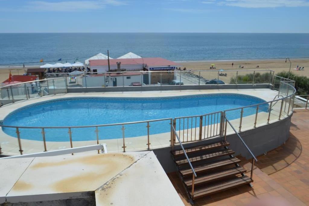 Islantilla Primera Linea De Playa, Piscina, Parking Kültér fotó